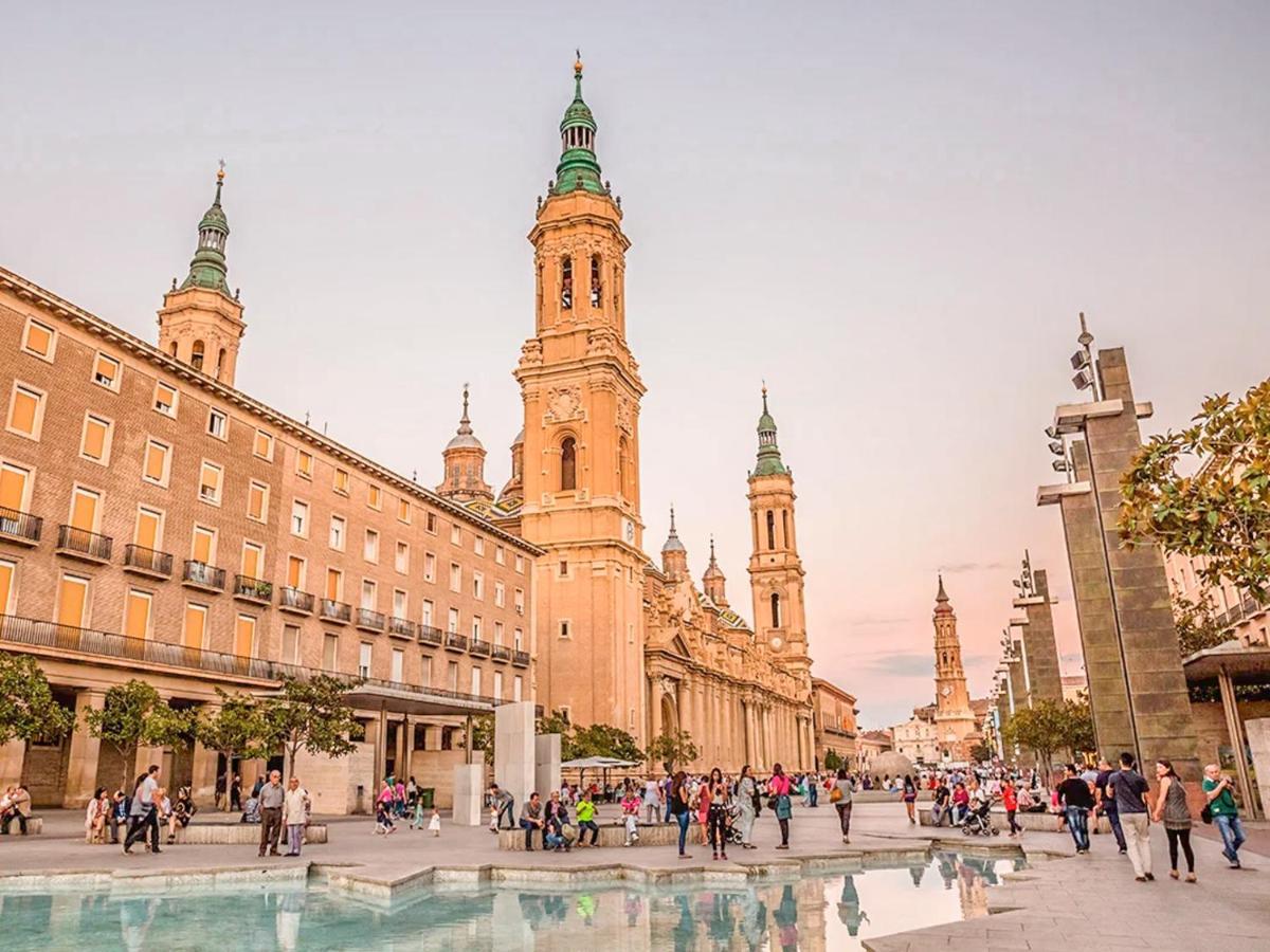 דירות סרגוסה Gran Piso Pleno Centro. Plaza Del Pilar + Desayuno מראה חיצוני תמונה