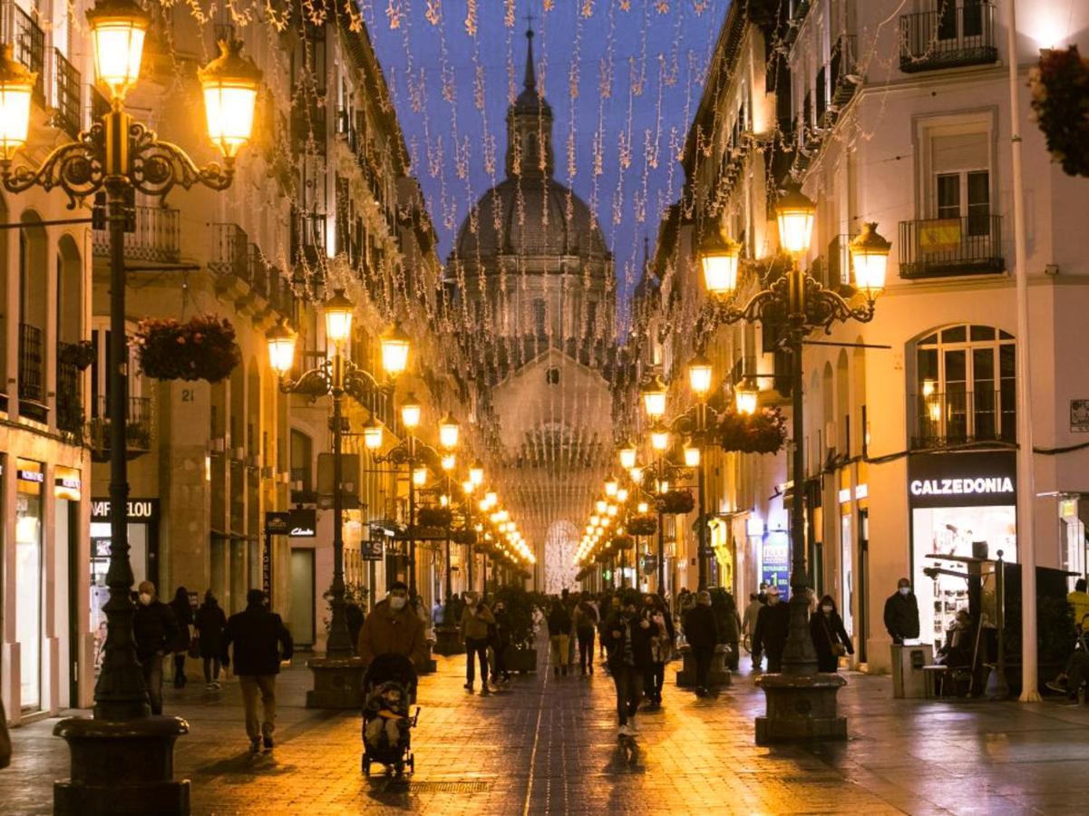 דירות סרגוסה Gran Piso Pleno Centro. Plaza Del Pilar + Desayuno מראה חיצוני תמונה